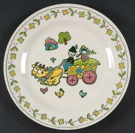 Happy Time 12" Chop Plate (Round Platter)