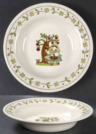 Happy Time Rim Soup Bowl