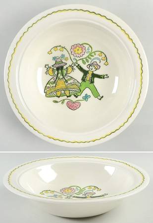Happy Time 10" Round Vegetable Bowl