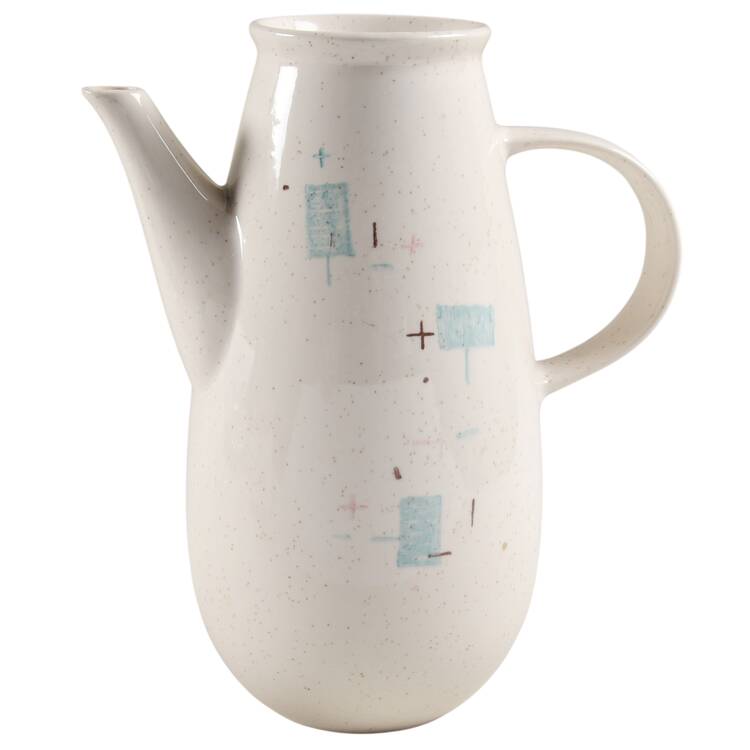 Heavenly Days Blue White Coffee Pot No Lid