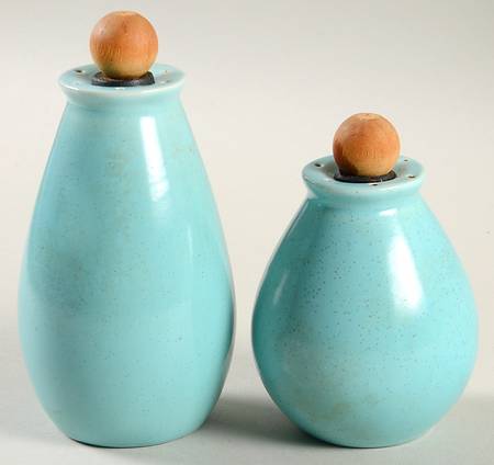 Heavenly Days Blue White Salt & Pepper Set