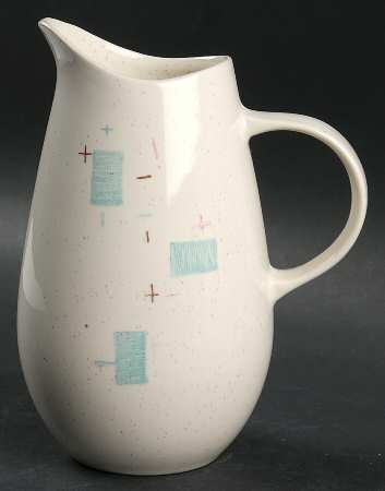 Heavenly Days Blue White 32 Oz Pitcher