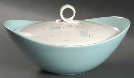 Heavenly Days Blue White 1.5 Qt Round Covered Casserole