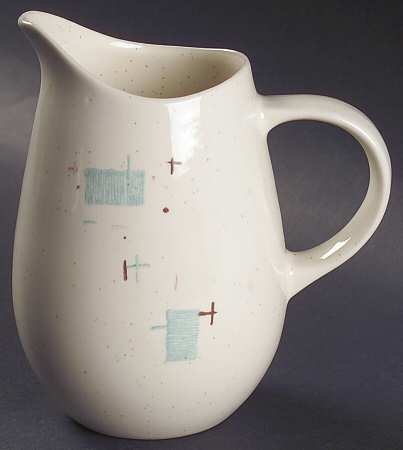 Heavenly Days Blue White 16 Oz Pitcher