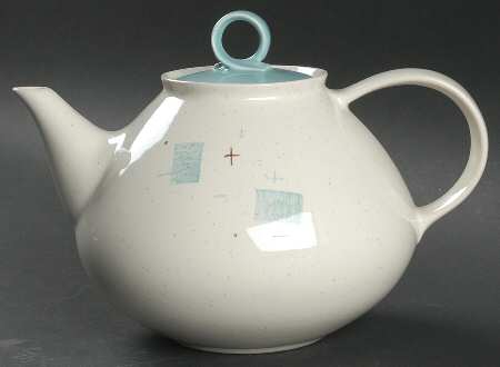 Heavenly Days Blue White Teapot & Lid