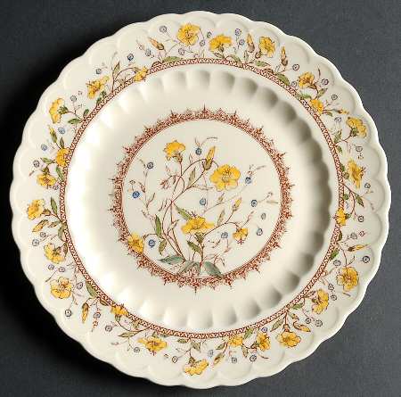 Hibiscus Luncheon Plate