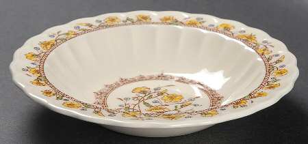 Hibiscus Rim Fruit/Dessert (Sauce) Bowl