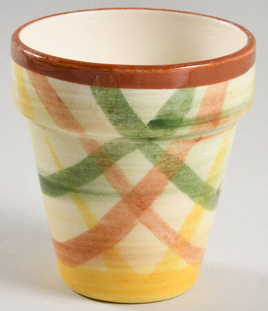 Homespun 3" Flower Pot No Underplate