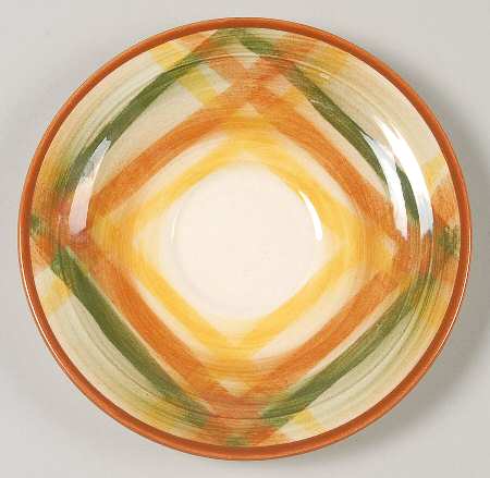 Homespun Saucer for Demitasse Cup