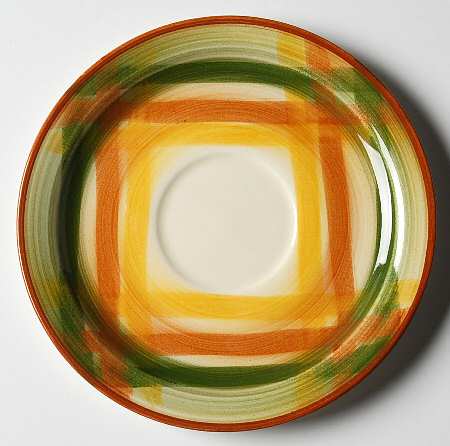 Homespun Saucer