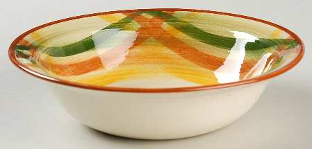 Homespun Rim Cereal Bowl