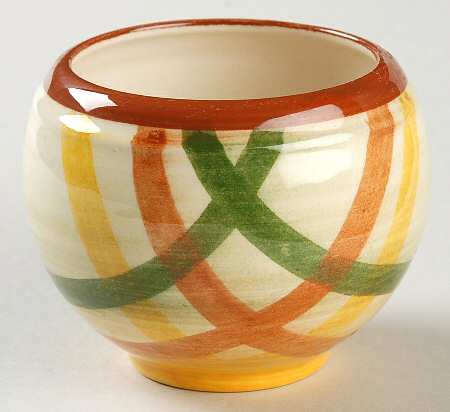 Homespun Sugar Bowl No Lid