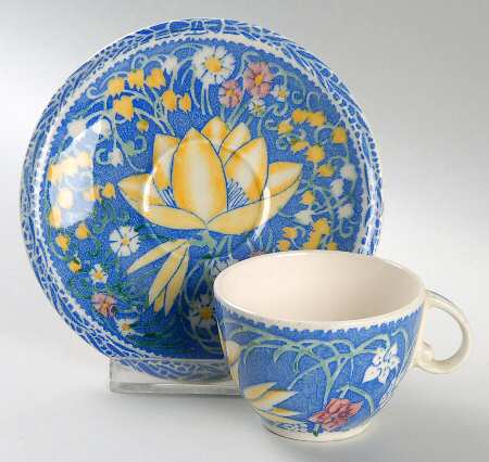 Honolulu Flat Demitasse Cup & Saucer Set