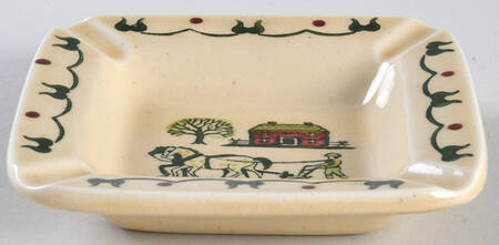 Homestead Provincial 4" Square Ashtray