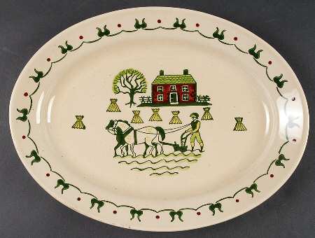 Homestead Provincial 13" Oval Serving Platter