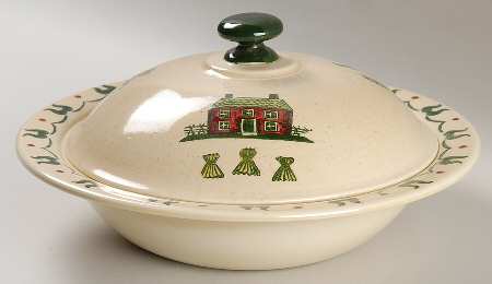 Homestead Provincial Round Covered Vegetable (RV10 Base)