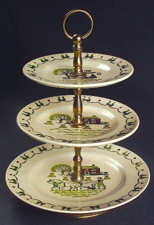 Homestead Provincial 3-Tiered Serving Tray (LP, SP, BB)