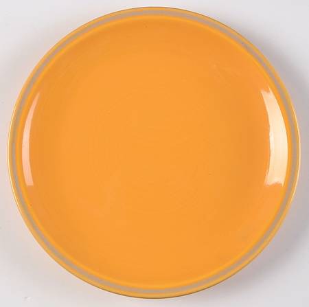 Impressions Orange Salad Plate