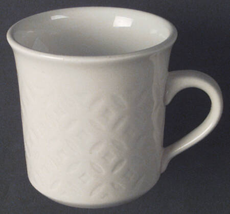 Impressions White Flat Cup