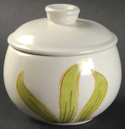 Iris Sugar Bowl & Lid