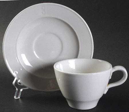 Jamestown Flat Cup & Saucer Set