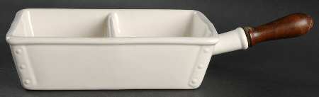 Jamestown Rectangular Divided Vegetable Bowl