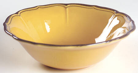 La Mancha Gold 8" Round Vegetable Bowl