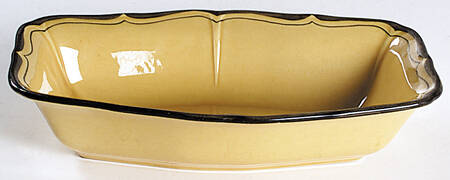 La Mancha Gold 10" Oval Vegetable Bowl