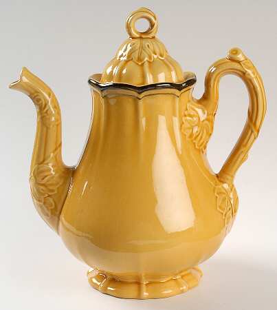 La Mancha Gold Coffee Pot & Lid