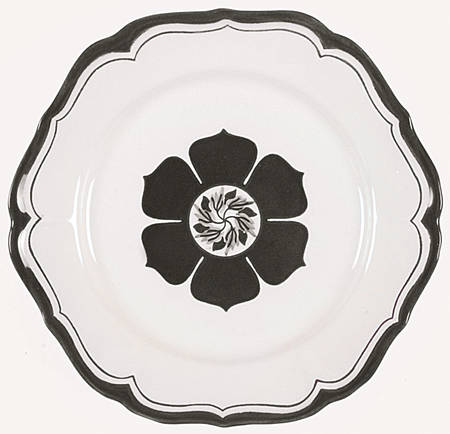 La Mancha White Salad Plate