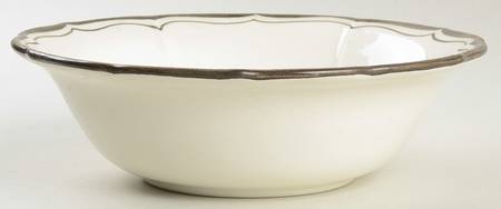 La Mancha White 9" Round Vegetable Bowl