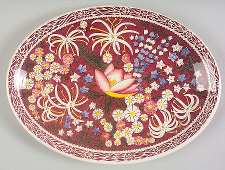Lei Lani (San Marino Shape) 13" Oval Serving Platter