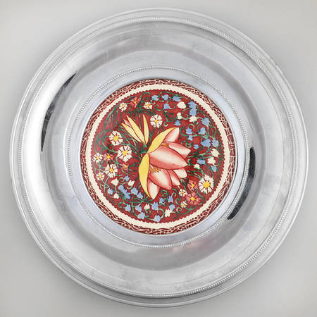 Lei Lani (Ultra Shape) Bread & Butter with Metal Rim