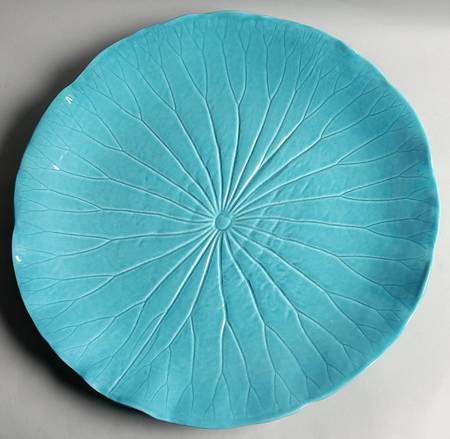 Lotus Aqua (Second Series) 16" Chop Plate (Round Platter)