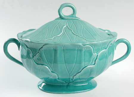 Lotus Aqua (Second Series) Tureen &  Lid