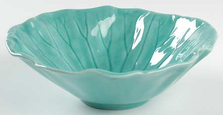 Lotus Aqua (Second Series) Coupe Soup Bowl