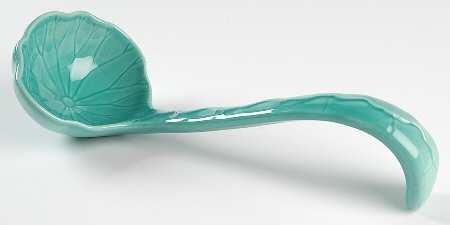 Lotus Aqua (Second Series) Tureen Ladle