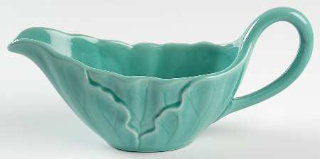 Lotus Aqua (Second Series) Gravy Boat