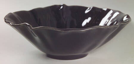 Lotus Black (Glossy) Coupe Soup Bowl