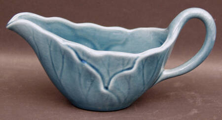 Lotus Medium Blue Creamer