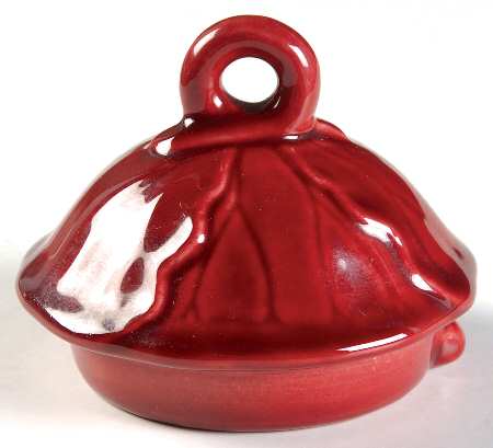 Lotus Cranberry Lid for Teapot