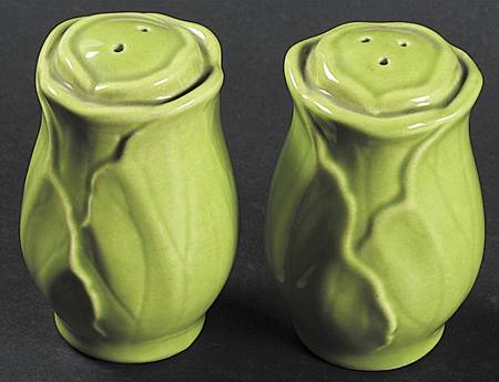 Lotus Fern Green Salt & Pepper Set
