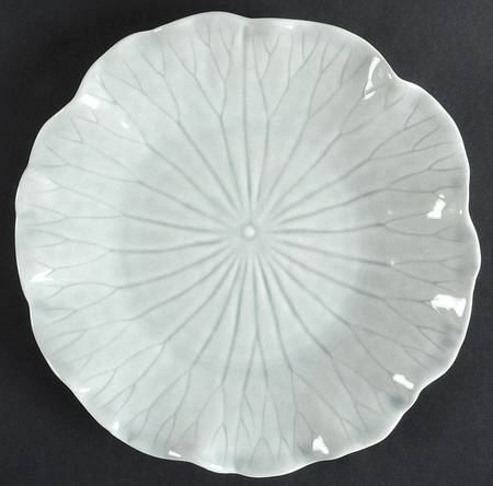 Lotus Gray Salad Plate