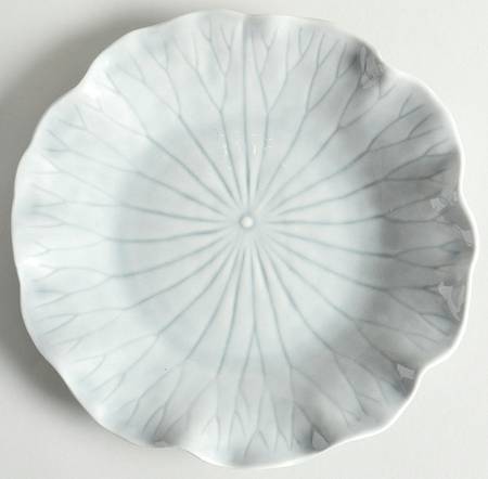 Lotus Gray Salad Plate