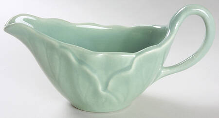 Lotus Jade Green Creamer