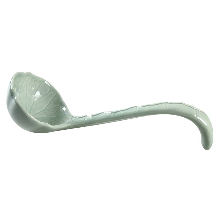 Lotus Jade Green Tureen Ladle