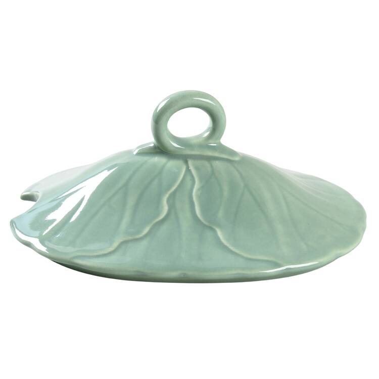 Lotus Jade Green Lid for Tureen