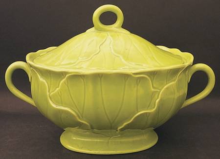 Lotus Lime Green Tureen &  Lid