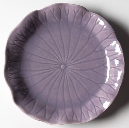 Lotus Lilac Bread & Butter Plate