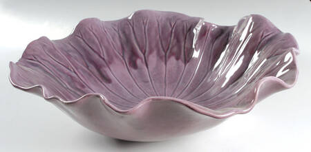 Lotus Lilac 16" Large Salad Serving Bowl